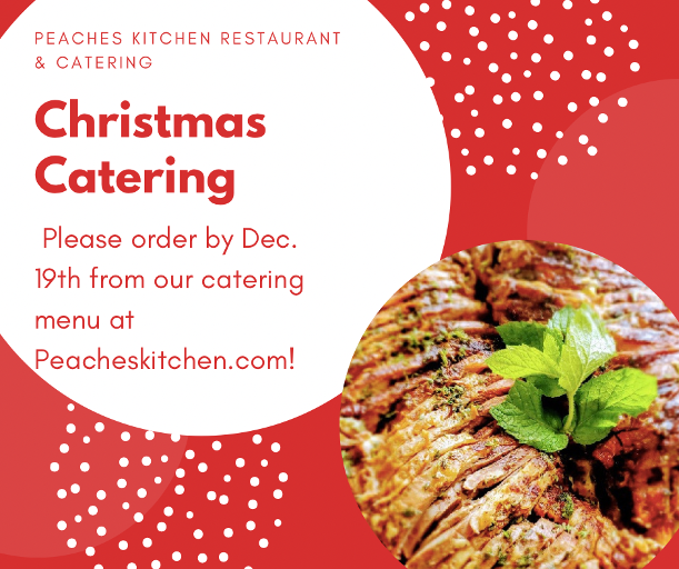 christmas catering ad